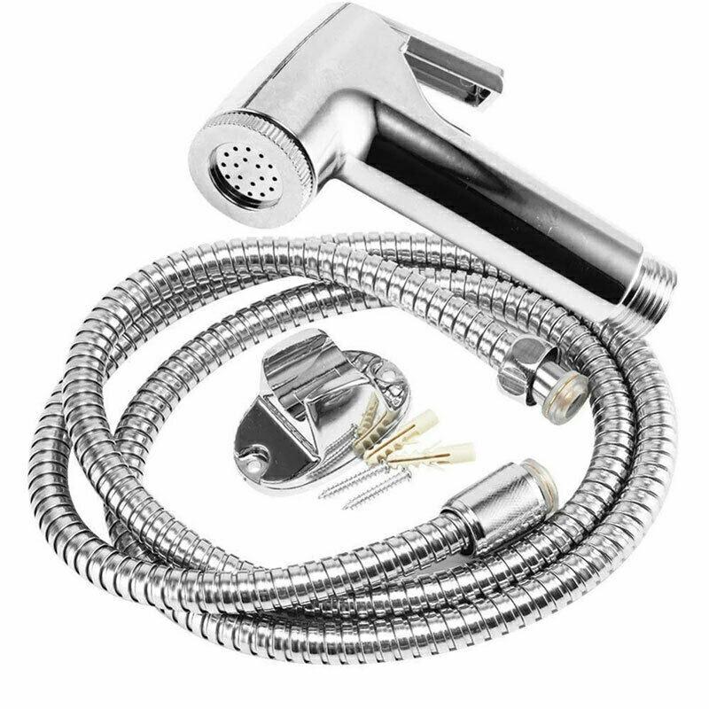Product Introduction of Vitrax Chrome Muslim  Head and Hose Bidet Spray Tap for Improved Toilet Hygiene   head shower shower rain 4