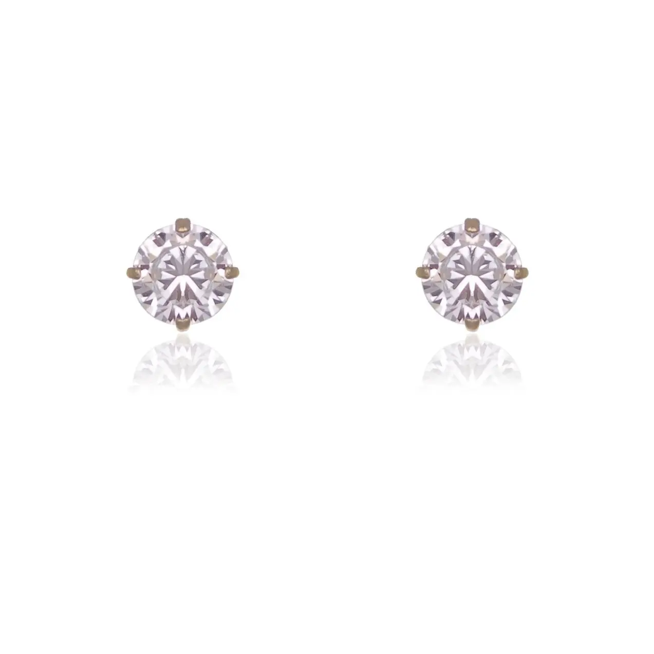 SMALL CUBIC ZIRCONIA  STUDS