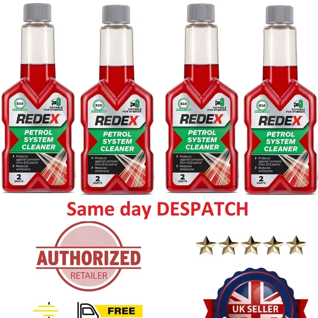 REDEX PETROL / DIESEL TREATMENT FUEL SYSTEM CLEANER REDUCE EXHAUST EMISSIONS 250ML UK