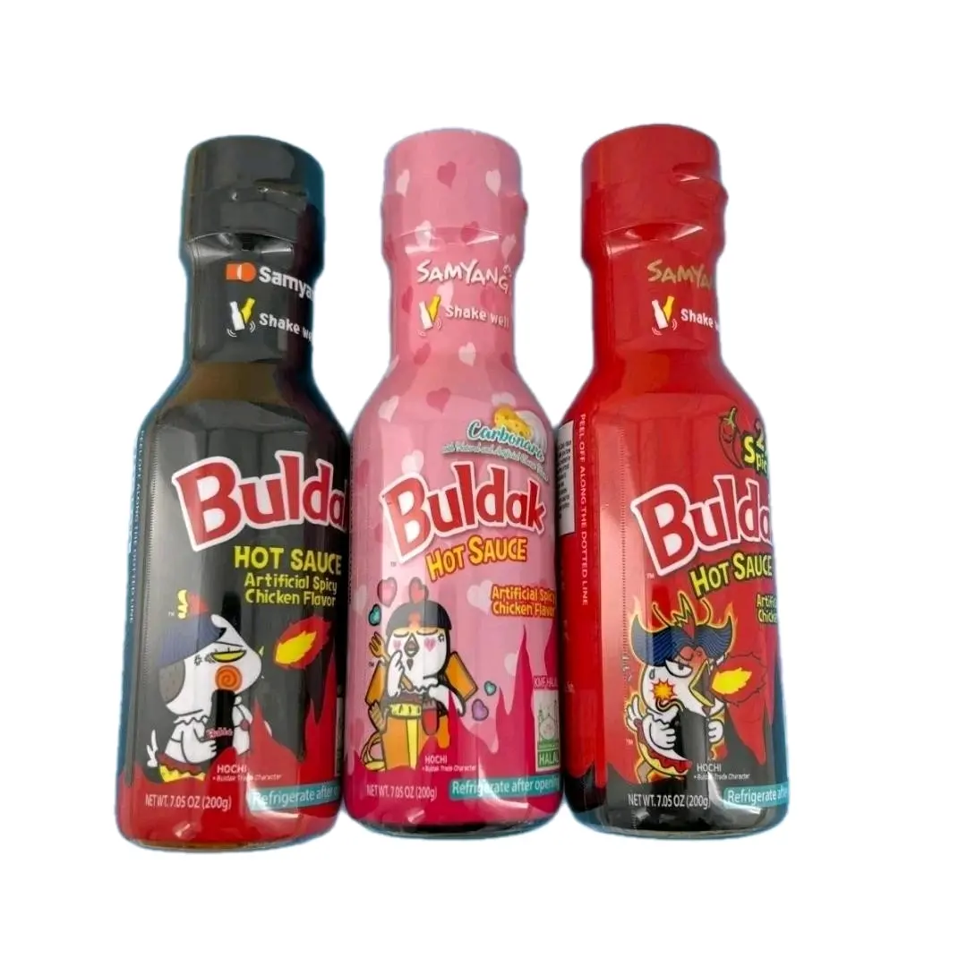 Halal Samyang Buldak Hot Chicken Flavor Sauce for All Purpose Table Sauce - Dip - Sambal Spicy