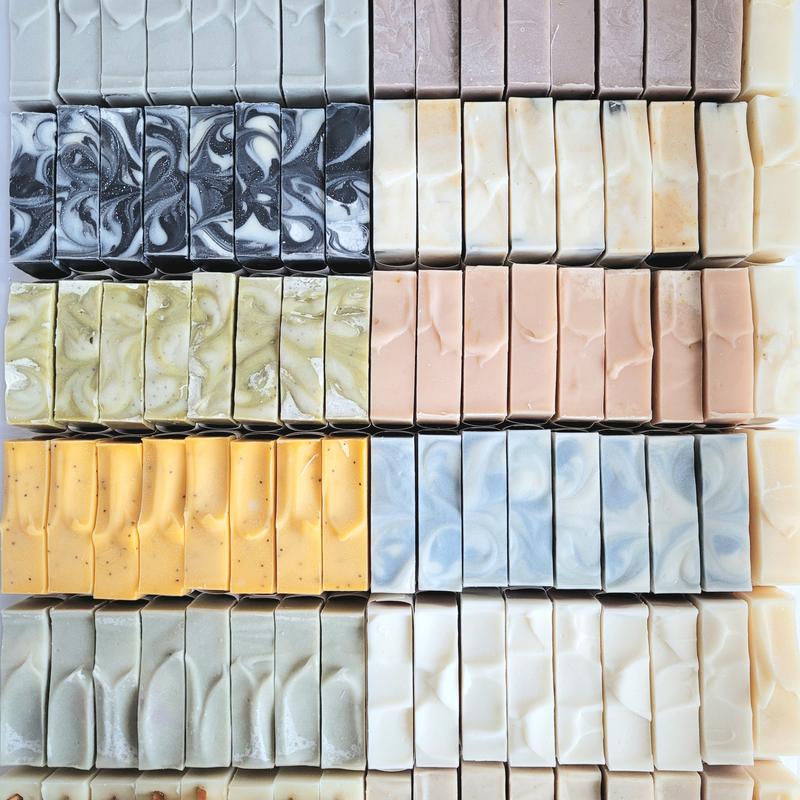 Lime & Patchouli Soap, Exfoliating Soap, Handmade Natural Vegan Soap Bar, Cold Process Soap, Eco Friendly Skincare 3