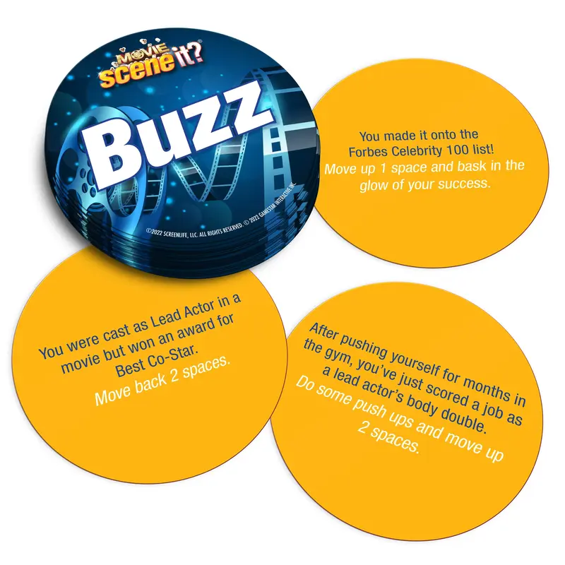 Movie Scene It? | Now with streaming Movie Clips | Family Game Night | Movie Trivia | Ages 13+ | Trivia Games | Family Game Night | for 2+ players | Movie Magic 4