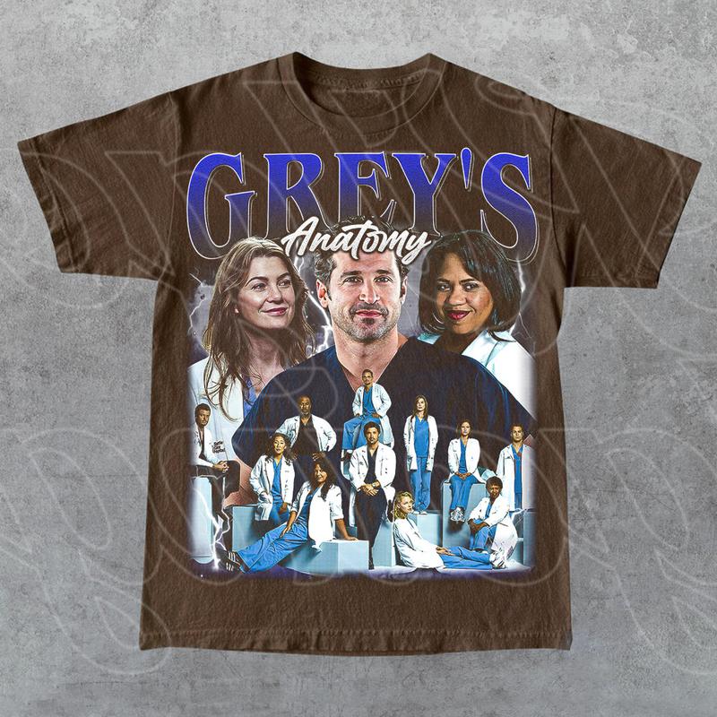 Limited Greys Anatomy Vintage T-Shirt, Gift For Woman and Man Unisex T-Shirt 1594221022 2