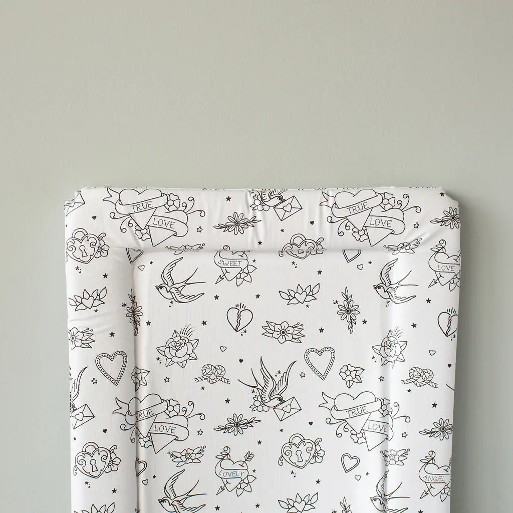 Standard Changing Mat - Monochrome Tattoo