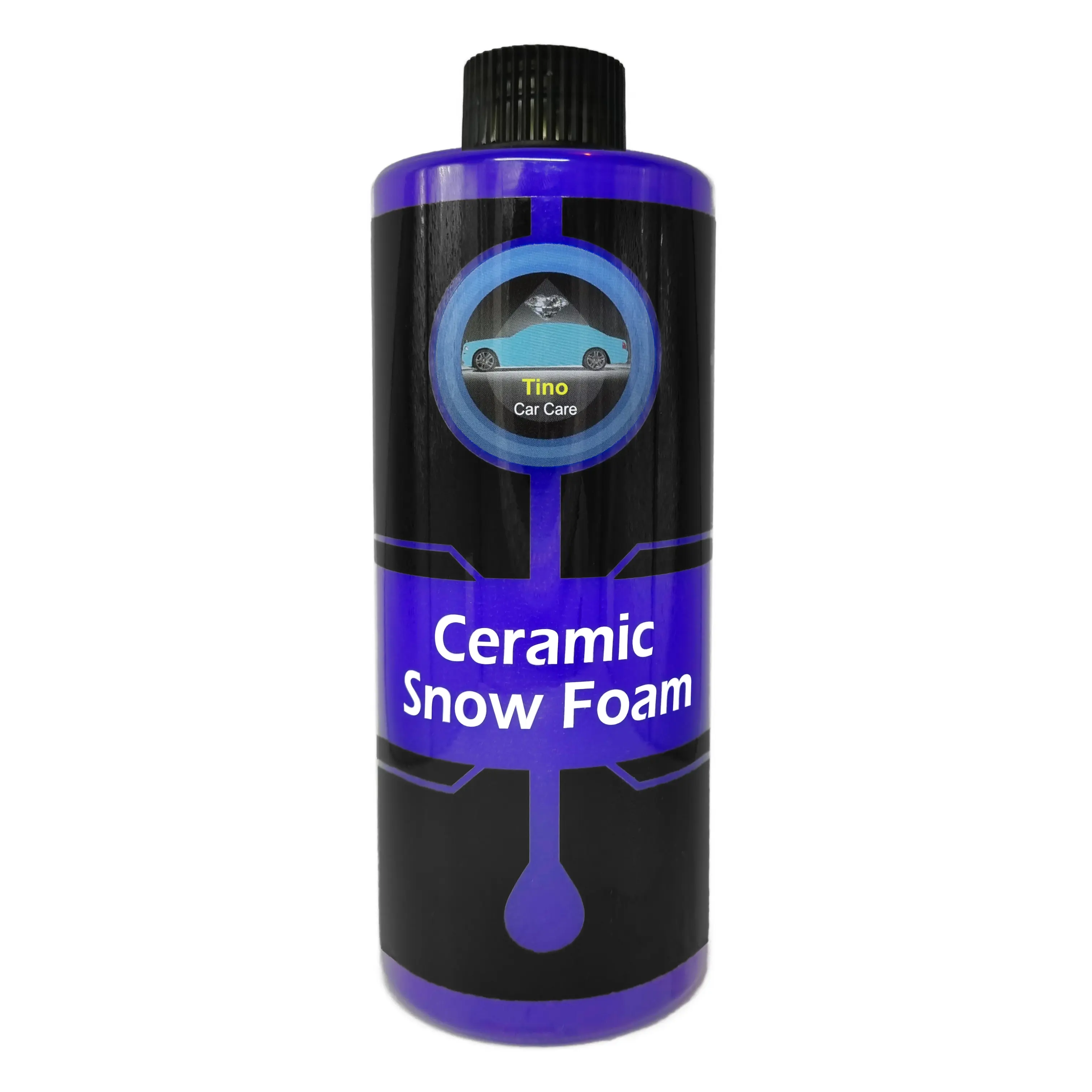 Tino Ceramic Snow Foam – Instant Ceramic Coating with Hydrophobic Protection, Keeps Cars Cleaner Longer, Easy Apply via Foam Lance or Spray Bottle – 1-2 Months Durability