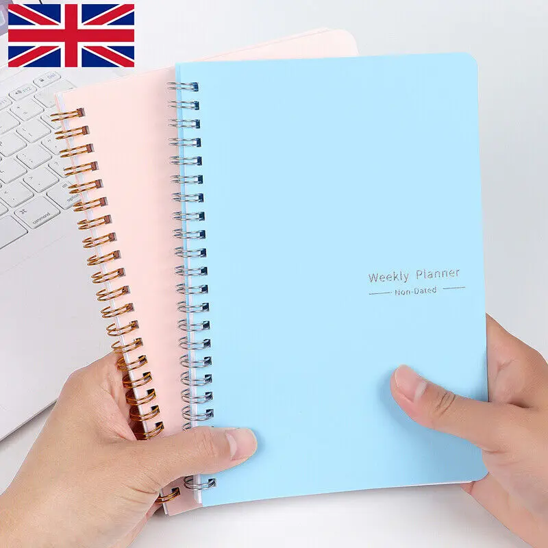 Weekly Planner Notebook, Undated Planner Notebook Daily Planner To Do List Books