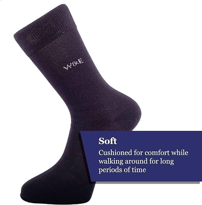 William & Edwards 14 Pairs - Men's Socks (6-11) Black Multipack, Smart and Luxurious, Breathable, Super Soft Cotton, Eco Friendly 1
