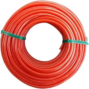 Nylon Strimmer Trimmer Line 2.4mm x 10m GD141 Heavy Duty Brush Cutter Round Core Wire – Red