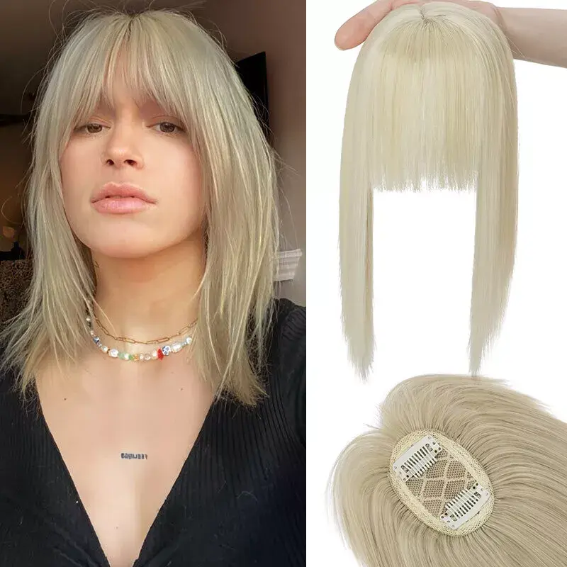 UK Clip-In Hair Topper for Women - Instant Volume & Coverage Toupee Wig Hairpiece