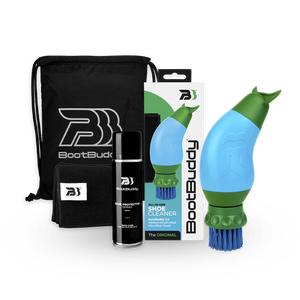 BootBuddy Shoe Protect & Clean Care Bundle | BootBuddy 3.0 + Microfibre Towel + Protector Spray (Water & Stain Repellent) + Drawstring Bag Footwear Cover | Sports Boots and Fashion Shoes | Adults and Kids