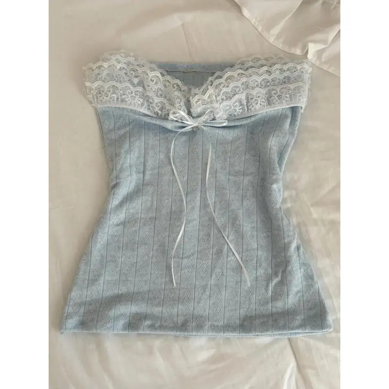 Y2K Women's Suspenders Vintage 2000s Harajuku Cute Summer New Streetwear Chic Aesthetic Rock Gothic Sexy Punk Tank Top 5
