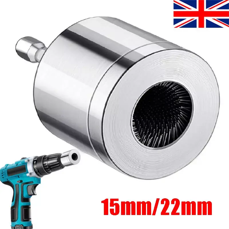 15/22mm Metal Pipe Cleaning Brush Plumbing Tools Copper Pipe Cleaner
