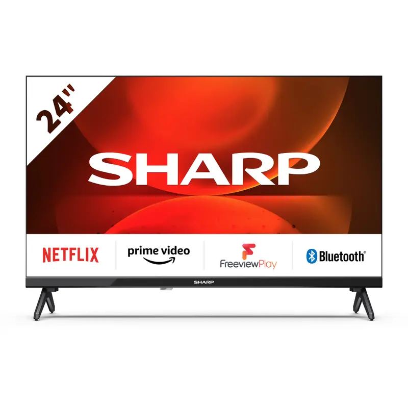 Sharp Android Smart TV, 24 Inch HD Ready 4