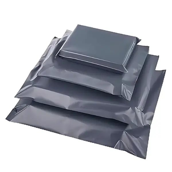 100 Mixed Size Self-Seal Mailer Bags | Tamper-Proof Plastic Packaging for Mailing, Postage, Shipping & Delivery | 4 Sizes | Small to Large | 25 each (Pack of 100)