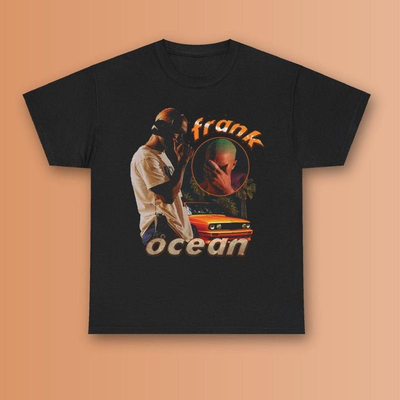 Frank Ocean T-shirt - Graphic Tees,  Frank Ocean Album, Blond Album Music Gift, Vintage Style T-Shirt, Blonded Trends T-Shirt 0