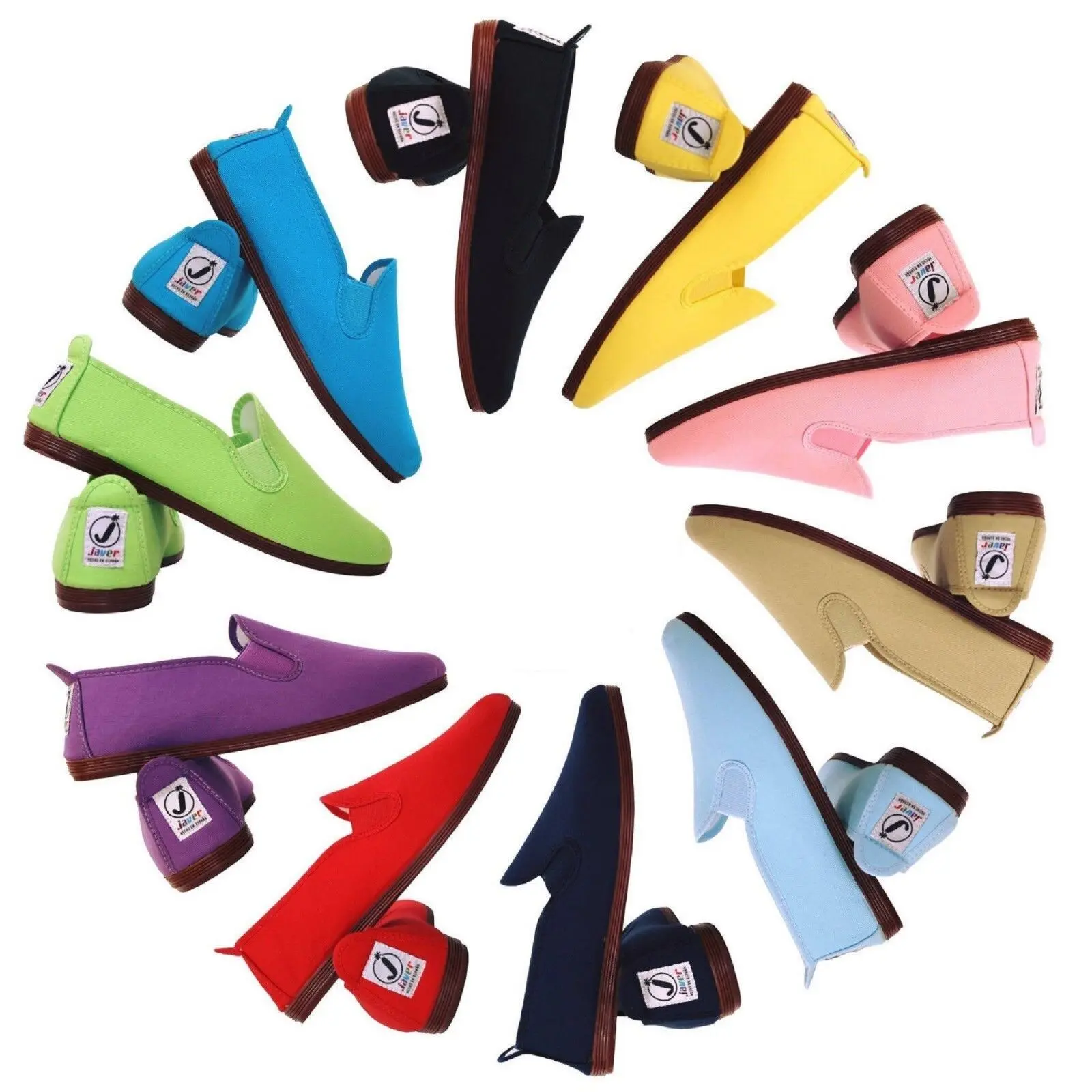 Unisex Javer Flossy Espadrilles Plimsoll Flat Shoes Pumps for Women and Men Footwear Boy Walking Shoes Comfort Summer Chef