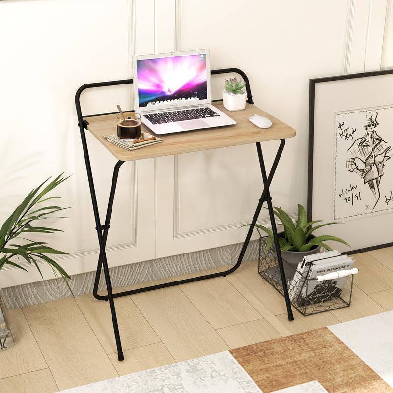 Product Introduction of DORTALA Folding Computer Desk No-Assembly Simple PC Laptop Table 2