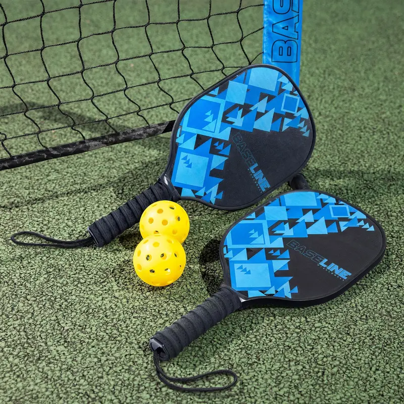 Baseline Pickleball Bat, Ball and Net Set 0