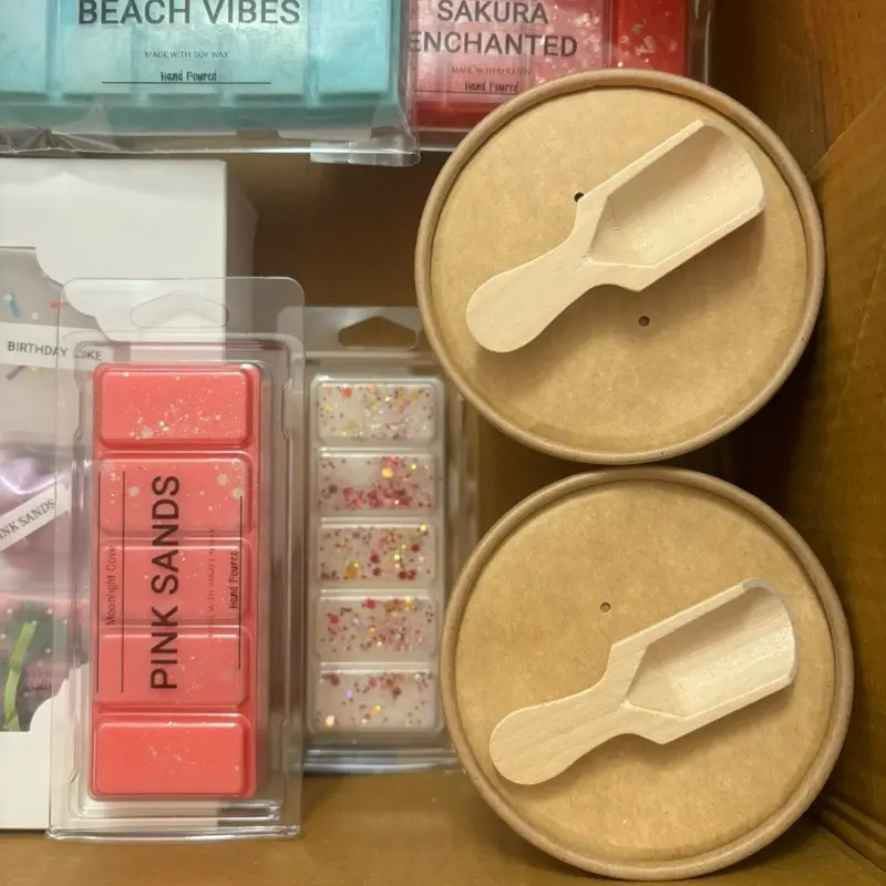 Wax Melt Maxi Mystery Box (A selection of 2 Scoopies, 6 Snap Bars and 20 Piece Sample Wax Melts Box) - Highly Scented Wax Melts - Handmade - Home - Home Aroma - Decoration - Gifts - Gift Ideas - Home Gift -  Perfume -  Freshener 2
