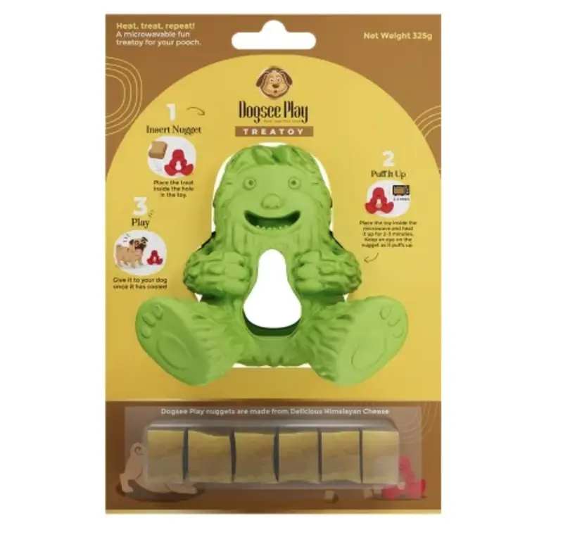Dogsee Yak Yeti Yak Bar Dog Chew Treat Toy enrichment 4