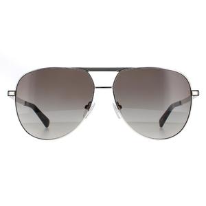 Guess Sunglasses GU00027 10B Shiny Light Nickeltin Smoke Gradient for Male - Mens Sunglasses - Menswear