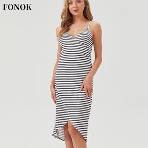 【FONOK】Summer Women Bikini Cover Up Swim Beach Dress Long Maxi Wrap Sarong Beachwear Casual Sleeveless bikini wrap