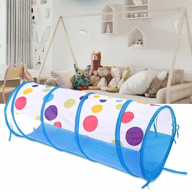 3 in 1 Kids Play Tent Baby Tunnel Ocean Ball Pit Toy Playhouse Indoor Outdoor UK 5