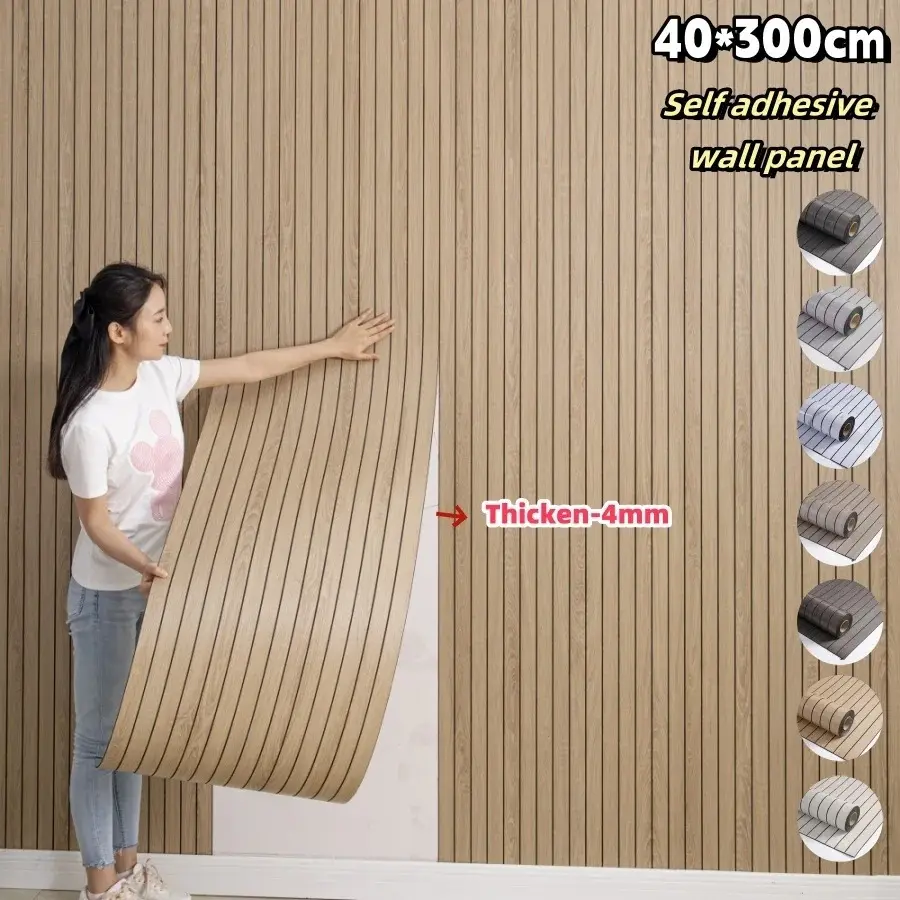 1 Roll Self-Adhesive Wall Panel Sxp Foam Stickers for Easy DIY - 3D Wall Sticker for Ceiling, Living Room Decor Decorative
