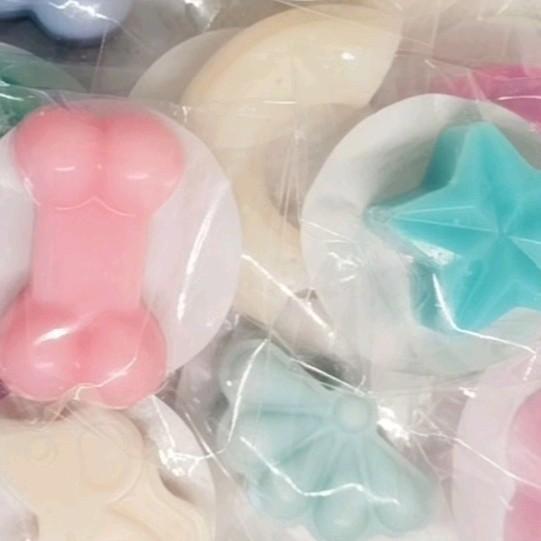 10 soy wax melt scented small shapes sample, eco, vegan  , fragrance wax, Scents in description 2
