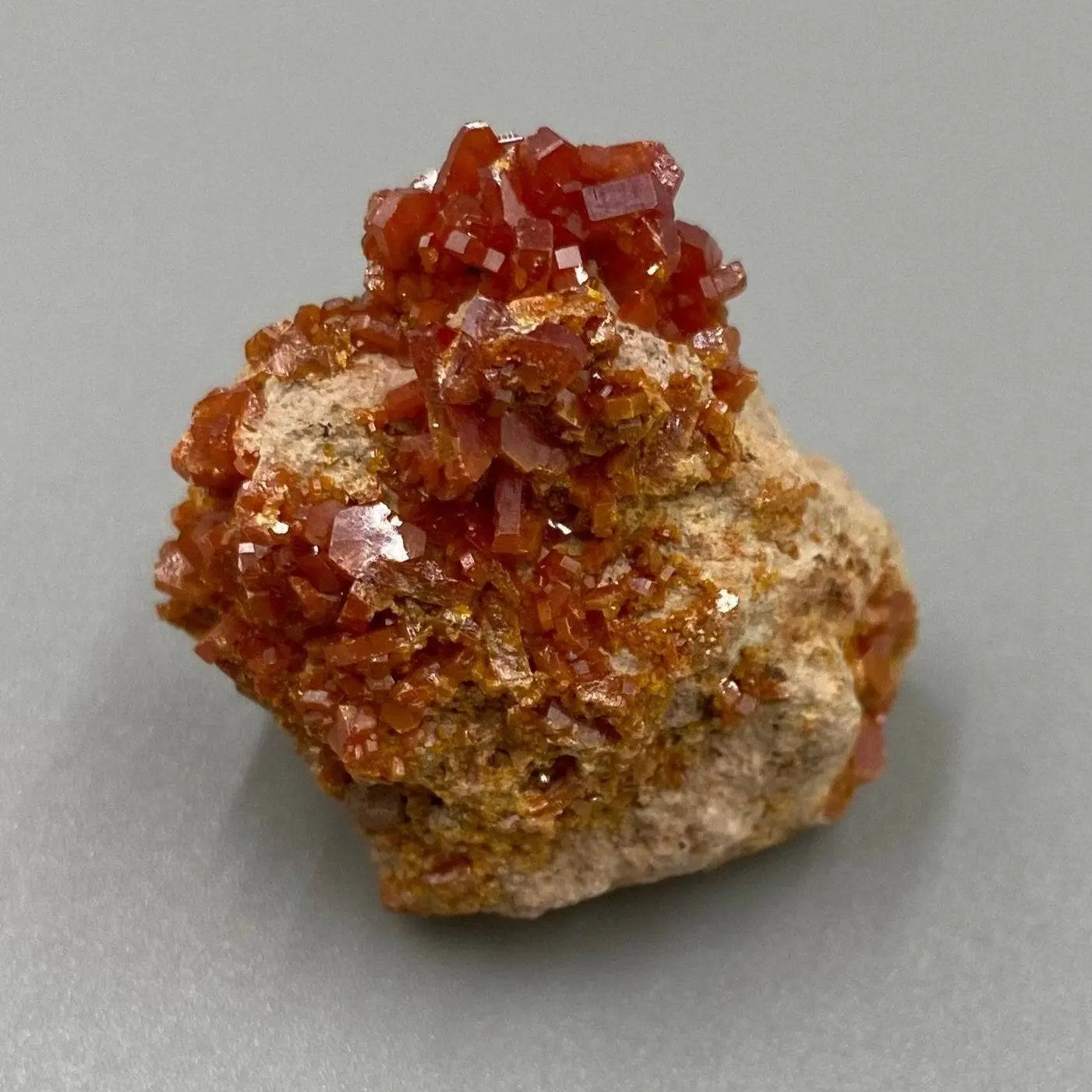 Natural Raw Vanadinite from Morocco -  2-4cm Red Crystal Mineral