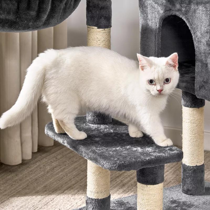 Cat Scratching Post Large Cat Tree Tower Kitten Condo Activity Centre Climbing dog  bed  car 3