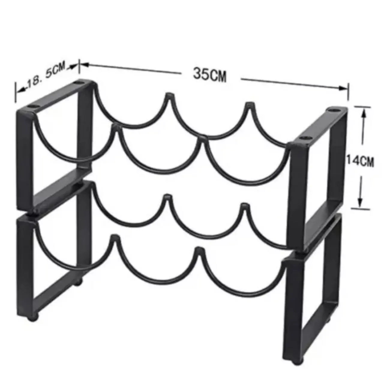 Wine rack Stackable Stylish