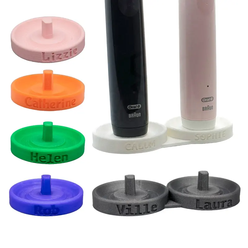 Personalised Oral-B Electric Toothbrush Holder: Modern Holder with Drip Tray & Stable Base 5