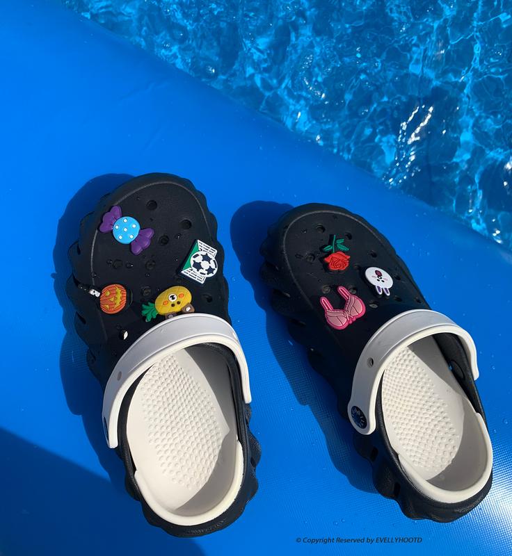EVELLYHOOTD Detachable Cloud Slide Non Slip Super Soft Sandals Easy Clean Slippers Pillow Slippers 5