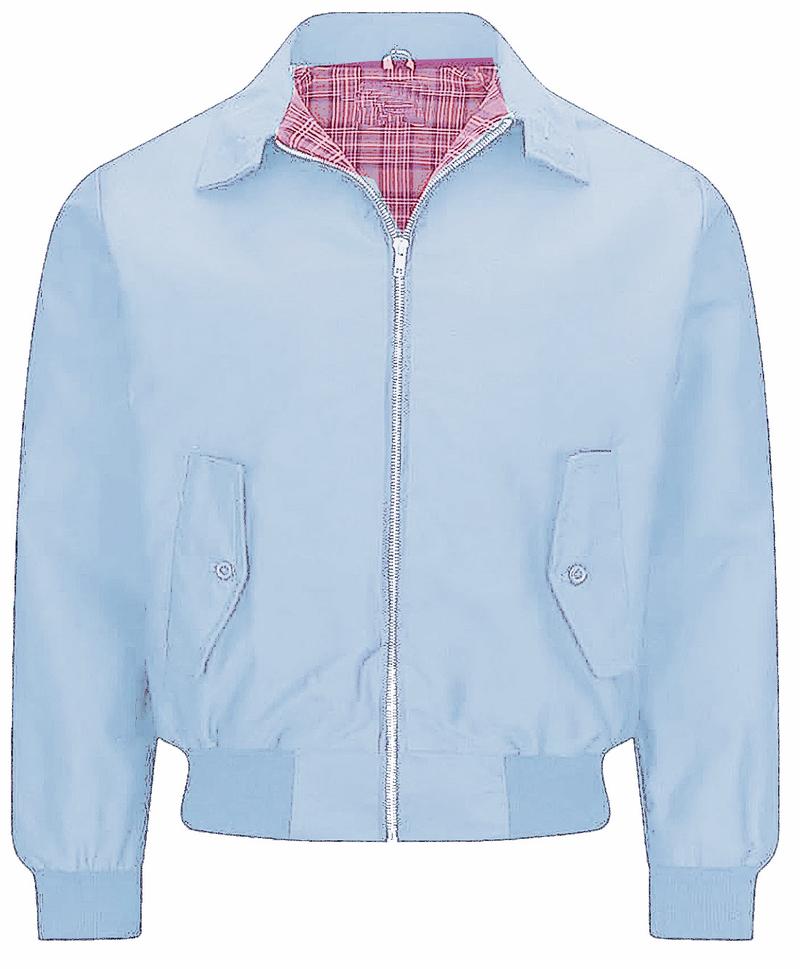 Product Introduction of Marcus Harrington Jacket men Adults Classic Retro Bomber Tartan Lining lightweight Coat Menswear Hem Tops Stylish Ribbed Long Sleeve Collar Casual Outerwear Underwear Longsleeves Beige Plain 5