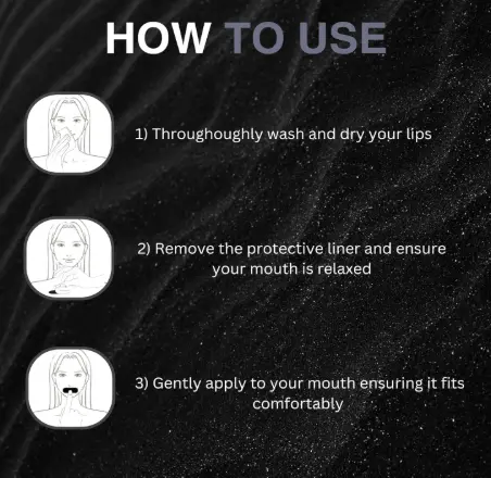 Premium Mouth Tape for Sleeping- Gentle, Hypoallergenic Mouth Sleep Tape for Improved Nasal Breathing and Reduced Snoring- Stop Snoring Aids for Women & Men- Mouth Strips for Sleeping- 30 Pcs Comfort Skincare 3