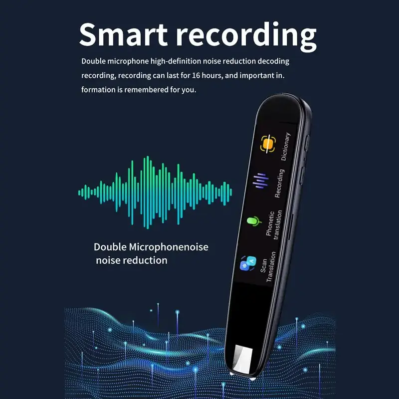 English Intelligent Scanning Point Reading 123 Languages Translator Pen for Teachers and Students 4