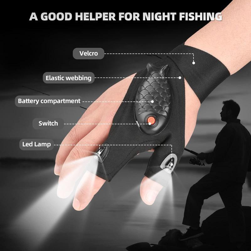 【Today's special offer】Adjustable LED Flashlight Gloves for Night Work and Camping Adjustable LED Flashlight Gloves for Night Work and Camping 2