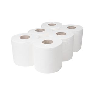 18 White Rolls (18 Pack) 900Mt 2ply Centrefeed, Paper Towel, Cleaning, Office, Home, Toilet Flushable Eco-friendly Disposable Sustainable Family Wipes Kitchen eco-friendly bathroom