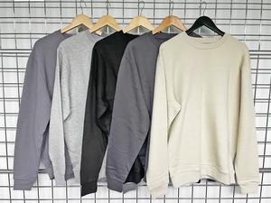 Mens 2 Pack Sweatshirt Crew Neck Plain Pullover Jumper Jersey - Work Casual Top