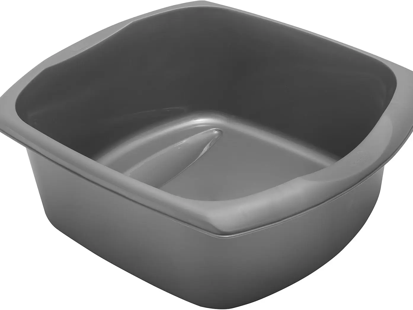 Large Metallic Rectangular Washing Up Bowl - 9.5 Litre Capacity - Tableware