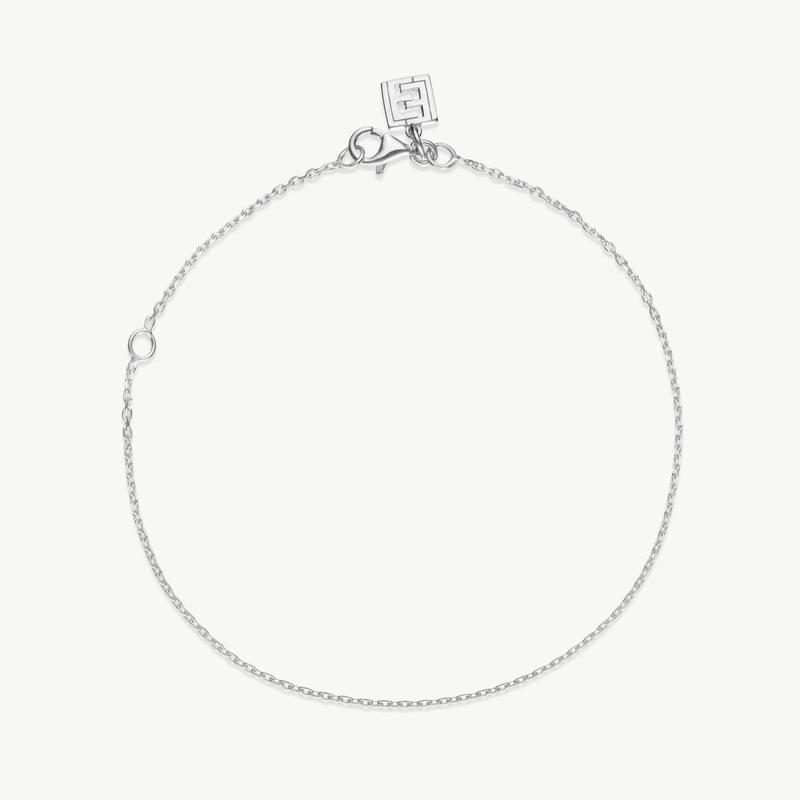L'ERA Trace Chain Anklet 925 3