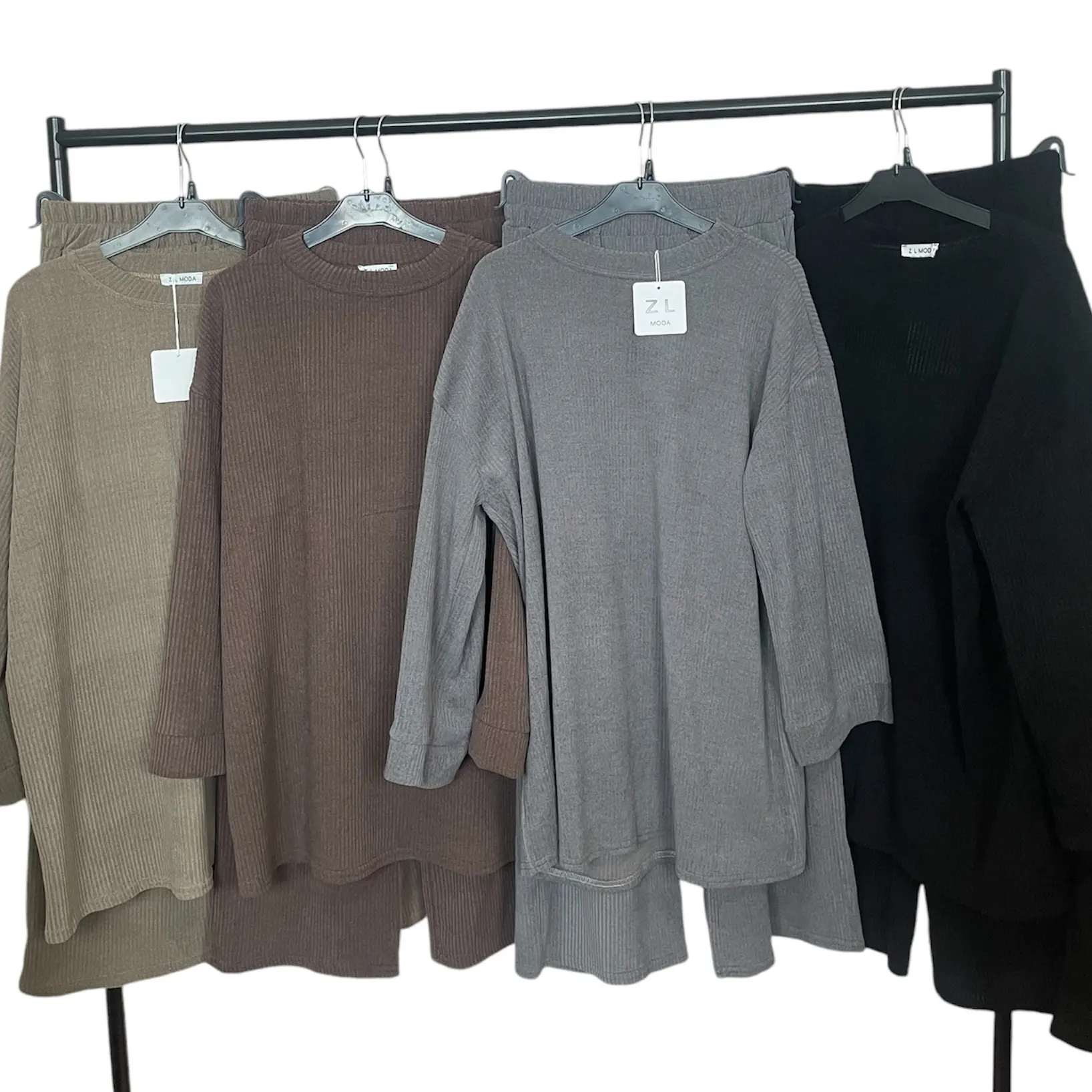 LuvToria Women's Cozy corduroy  Two-Piece Lounge Set - Loungewear UK Size 8-16 - Womenswear
