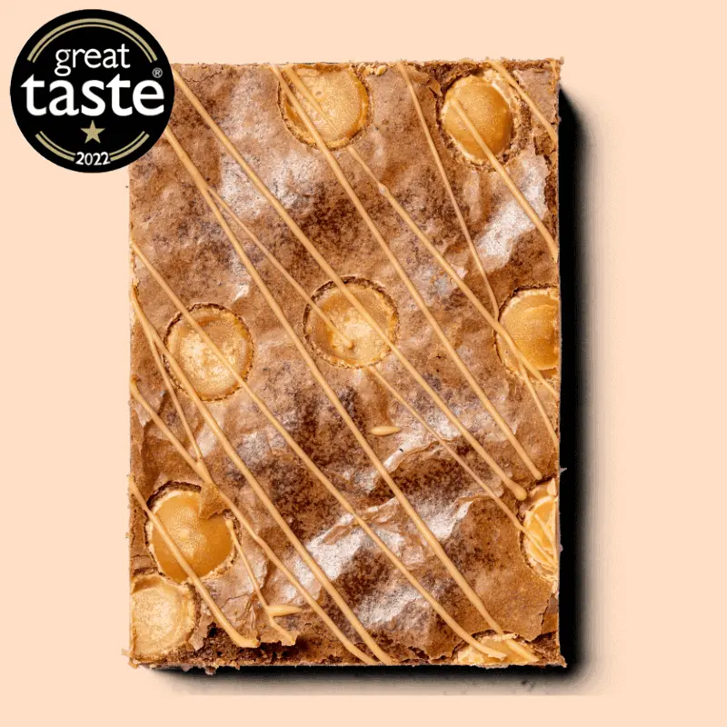 Coffee Caramel Chocolate Brownies by The Homemade Brownie Company Gluten Free Brownies Snack Dessert Gift