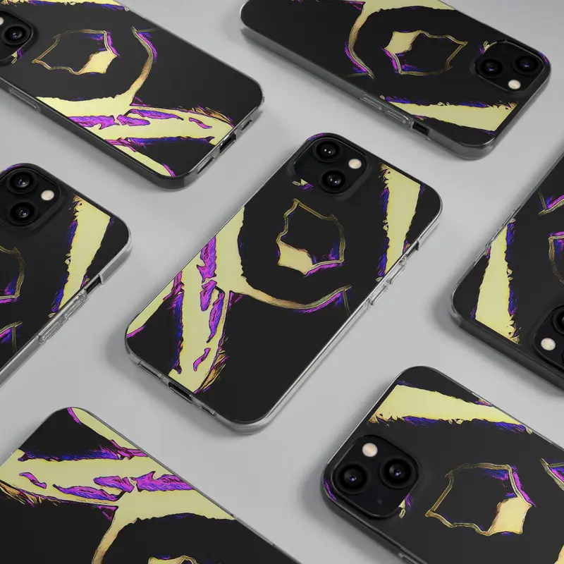 Bright Opm sign Soft Phone Cases 6