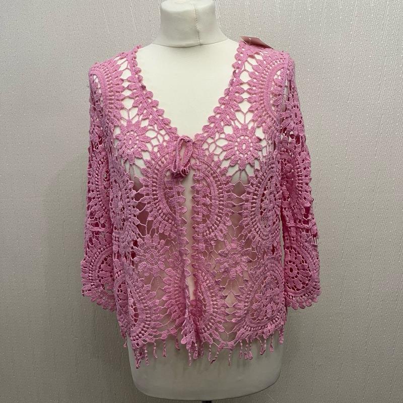 NEW Crochet Cardigan - With Tassels 7