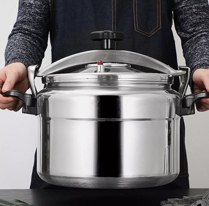 Product Introduction of 7L-11L Aluminium Pressure Cooker with Lid Latch Indicator - Cookware 0