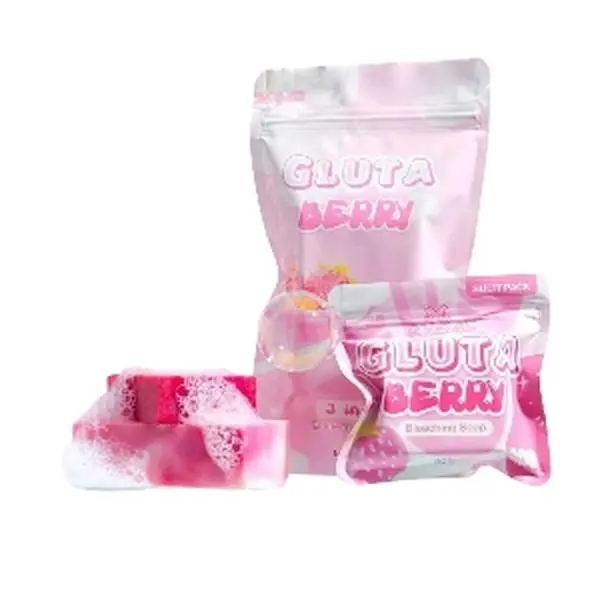 Bella Amore Skin Gluta Berry Bleaching Soap 50g  or 135g Whitening Soap Body Care Cleansing