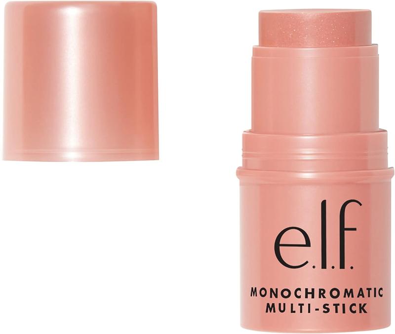 Product Introduction of Monochromatic Multi Stick, Luxuriously Creamy & Blendable Colour, For Eyes, Lips & Cheeks, Glistening Peach, 0.155 Oz (4.4g) Blush Makeup Cosmetic 4