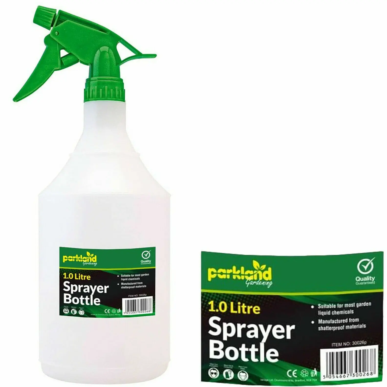 1L Garden Pressure Sprayer Portable Hand Pump Chemical Weed Fence Spray Bottle